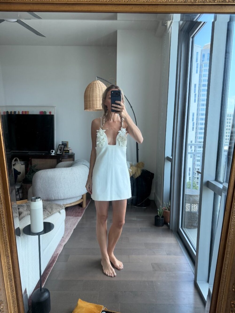 White dress